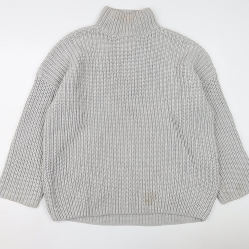 ASOS Women's Grey Knit Pullover Jumper Size L