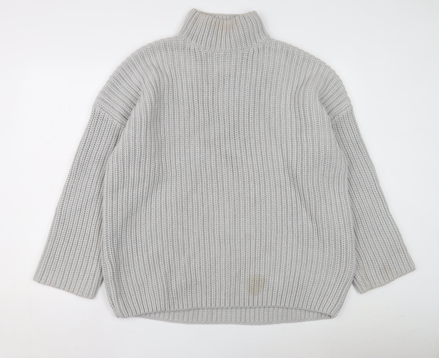 ASOS Women's Grey Knit Pullover Jumper Size L