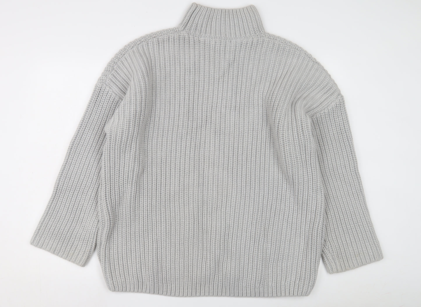 ASOS Women's Grey Knit Pullover Jumper Size L
