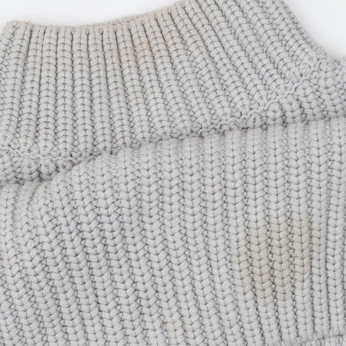 ASOS Women's Grey Knit Pullover Jumper Size L