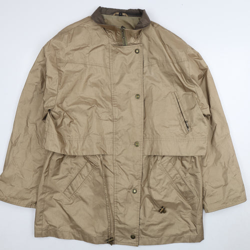 Debenhams Women's Beige Rain Coat Size 14