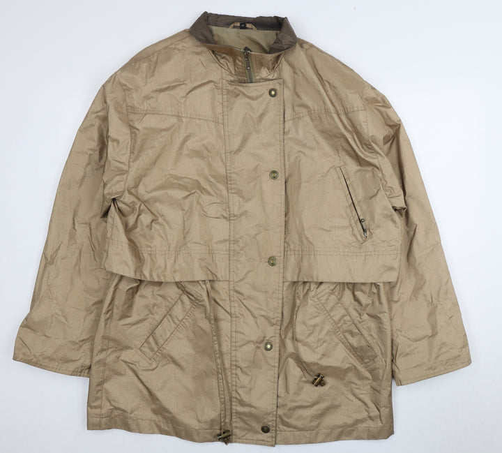 Debenhams Women's Beige Rain Coat Size 14