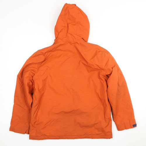 The Edge Boys Orange Jacket 13-14 Years Hooded Polyamide