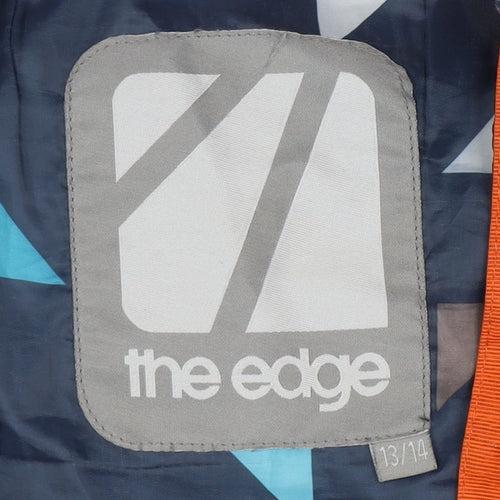 The Edge Boys Orange Jacket 13-14 Years Hooded Polyamide