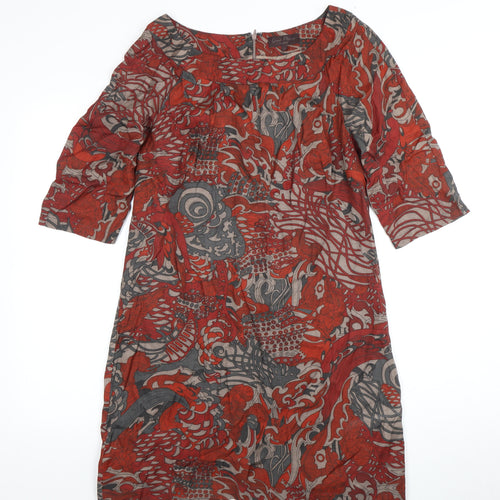 Great Plains London Women’s Red Shift Dress, Size L