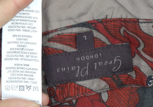 Great Plains London Women’s Red Shift Dress, Size L