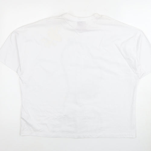 Peanuts Unisex White Snoopy T-Shirt - M