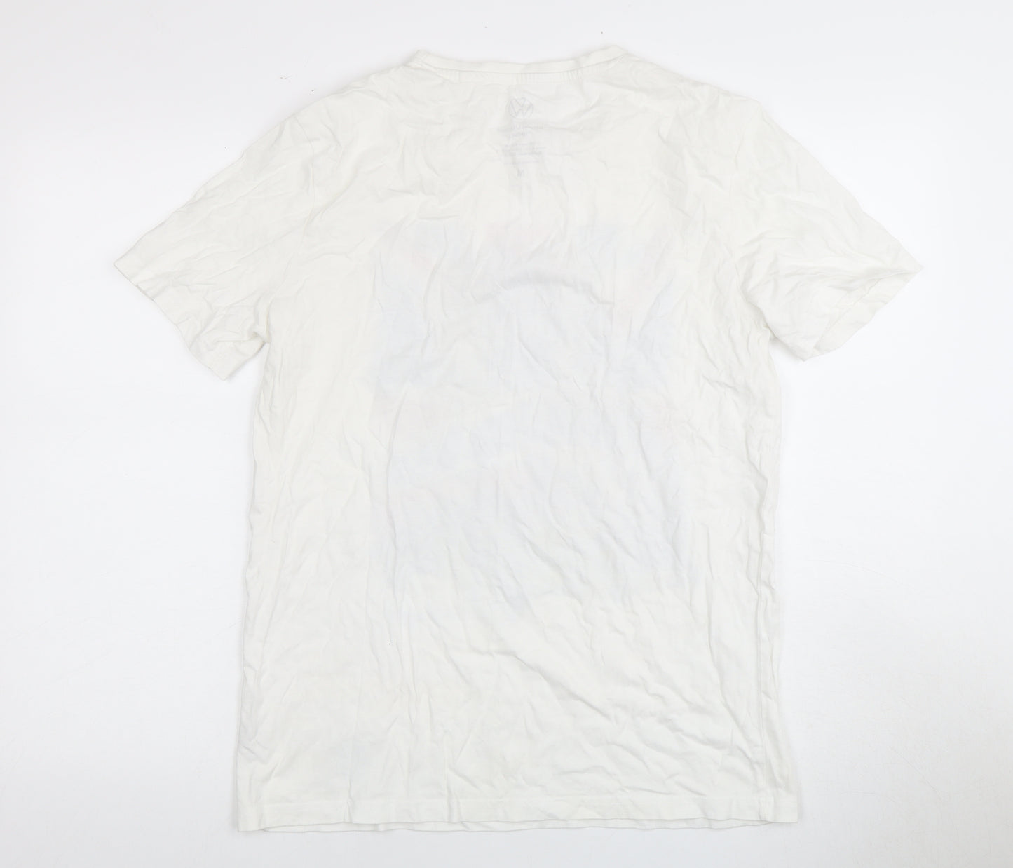 Tu Men's White Volkswagen Graphic T-Shirt, Size M