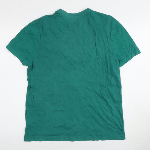Fox The Simpsons XL Green Moe's Tavern T-Shirt for Men