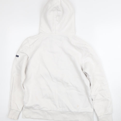Superdry Women's White Pullover Hoodie Size 12