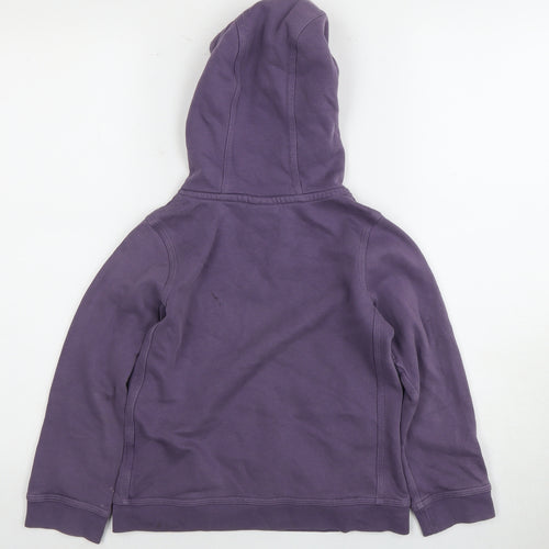 Nike Girls Purple Hoodie XS Pullover with Logo
