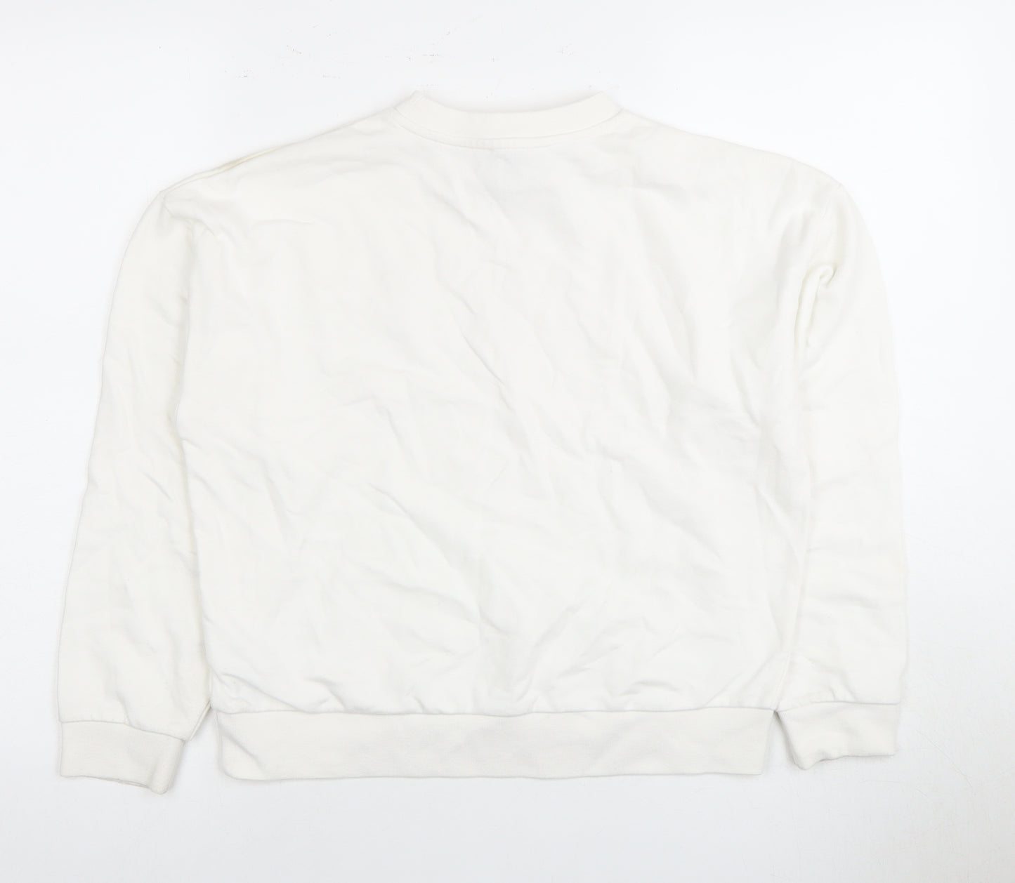 Juicy Couture Girls White Pullover Sweatshirt, 11 Years