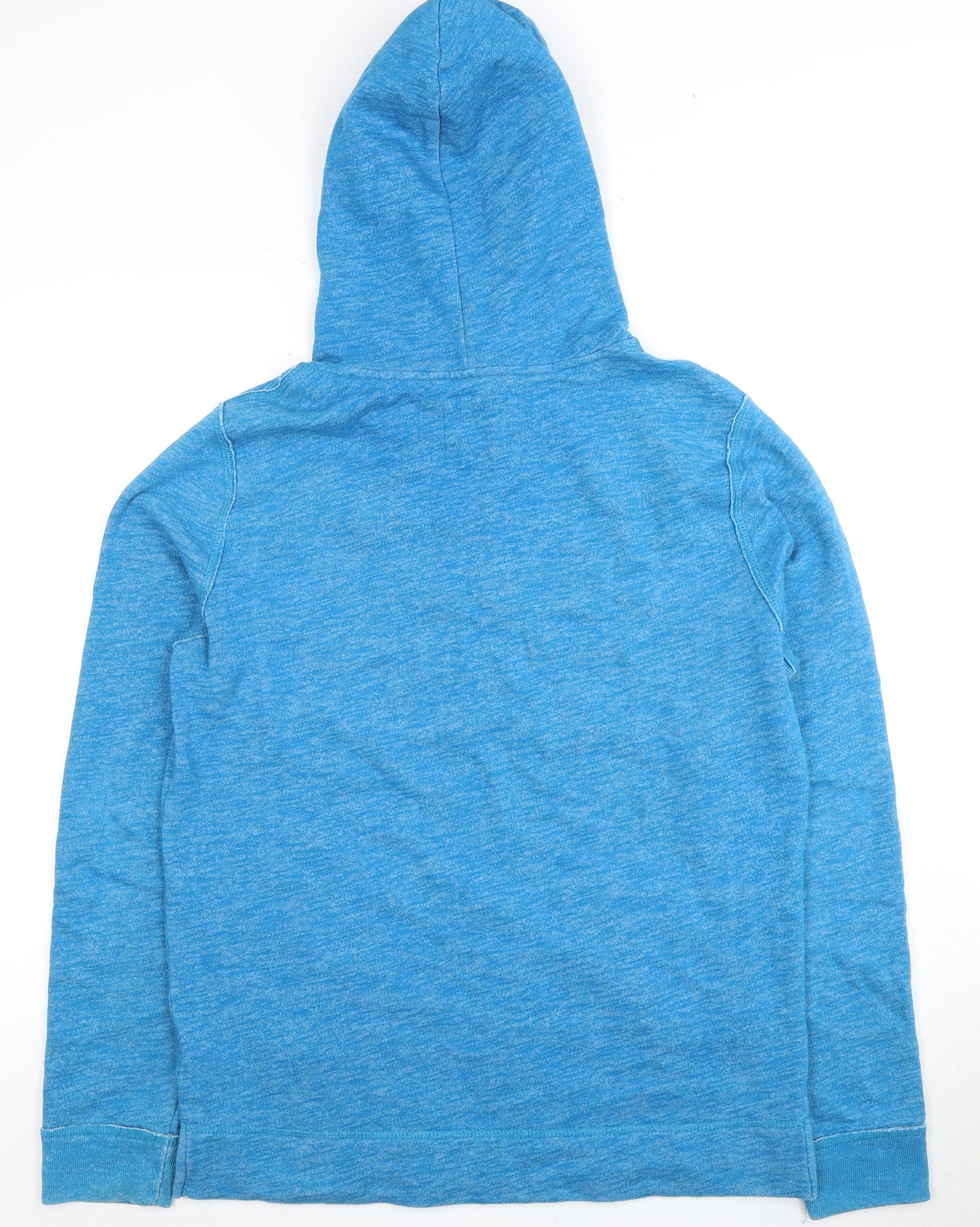 Hollister Men's Blue Pullover Hoodie Medium