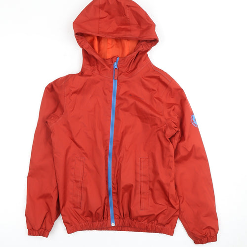 Decathlon Boys Red Windbreaker Jacket 10-11 Years