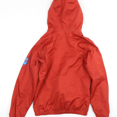 Decathlon Boys Red Windbreaker Jacket 10-11 Years