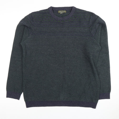 Rorie Whelan Men's Grey Pullover Jumper M
