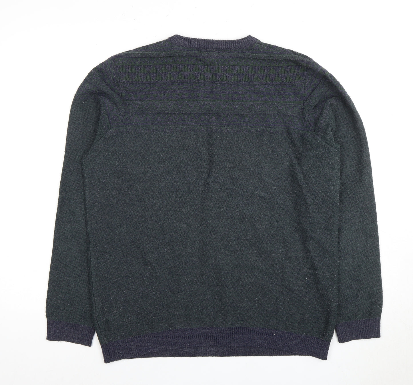 Rorie Whelan Men's Grey Pullover Jumper M