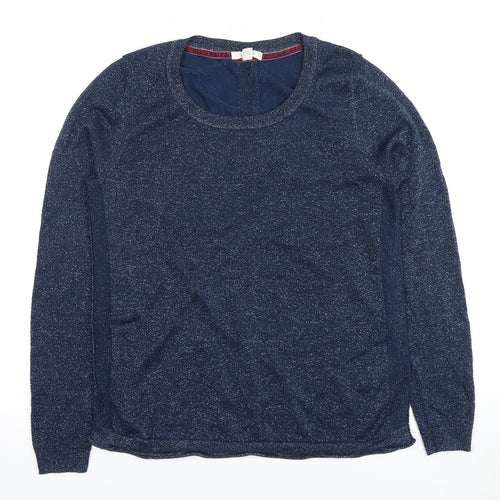 White Stuff Women's Blue Knit Pullover Size 12