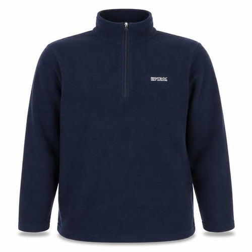 Regatta Blue Unisex High Neck Fleece Sweatshirt S