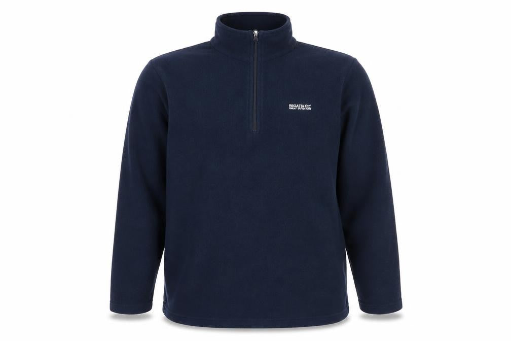 Regatta Blue Unisex High Neck Fleece Sweatshirt S
