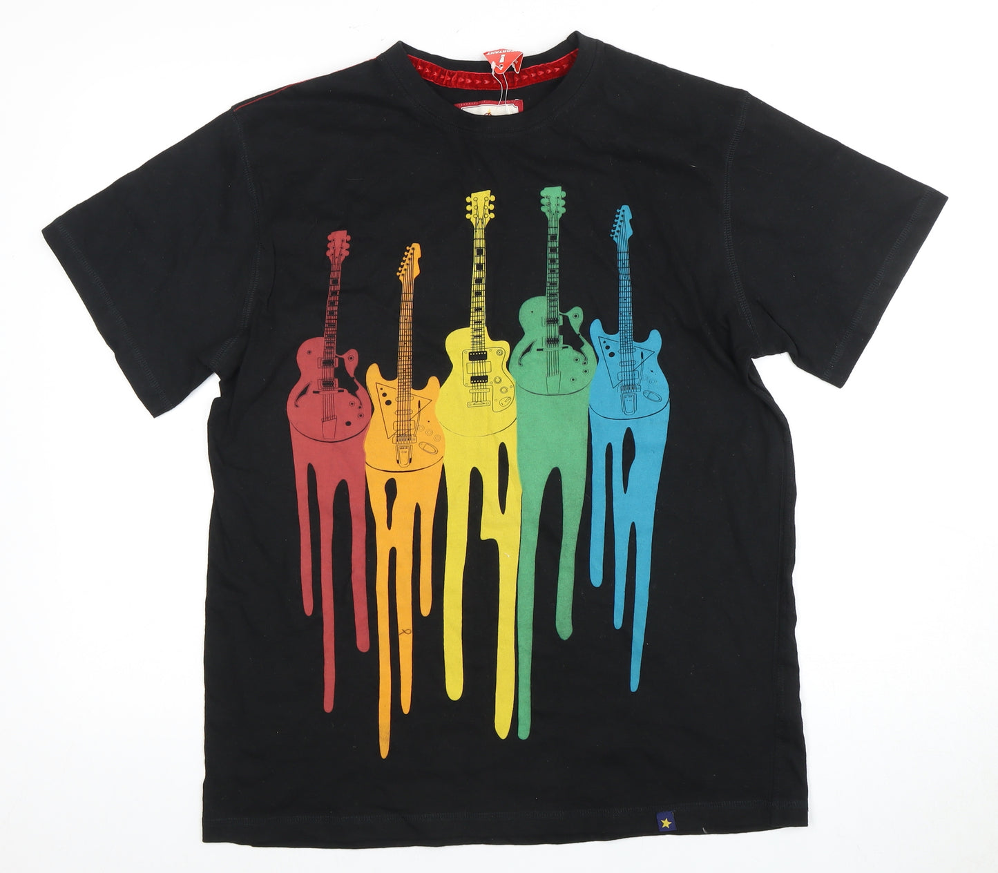 Joe Browns Men's L Black Music Graphic T-Shirt