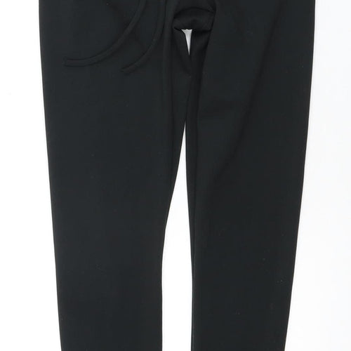 Pink Women's Black Gym Leggings S, Active Elastic