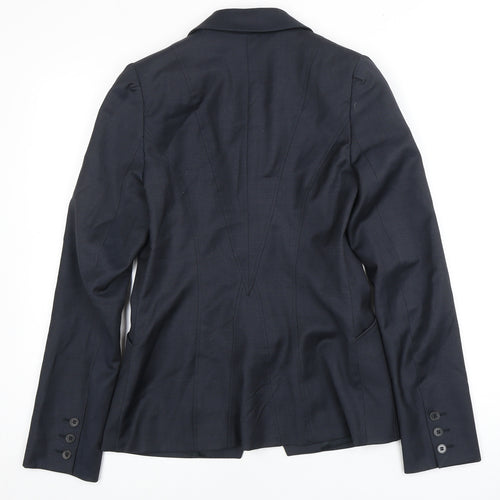 Reiss Women’s Blue Double-Breasted Blazer UK 6