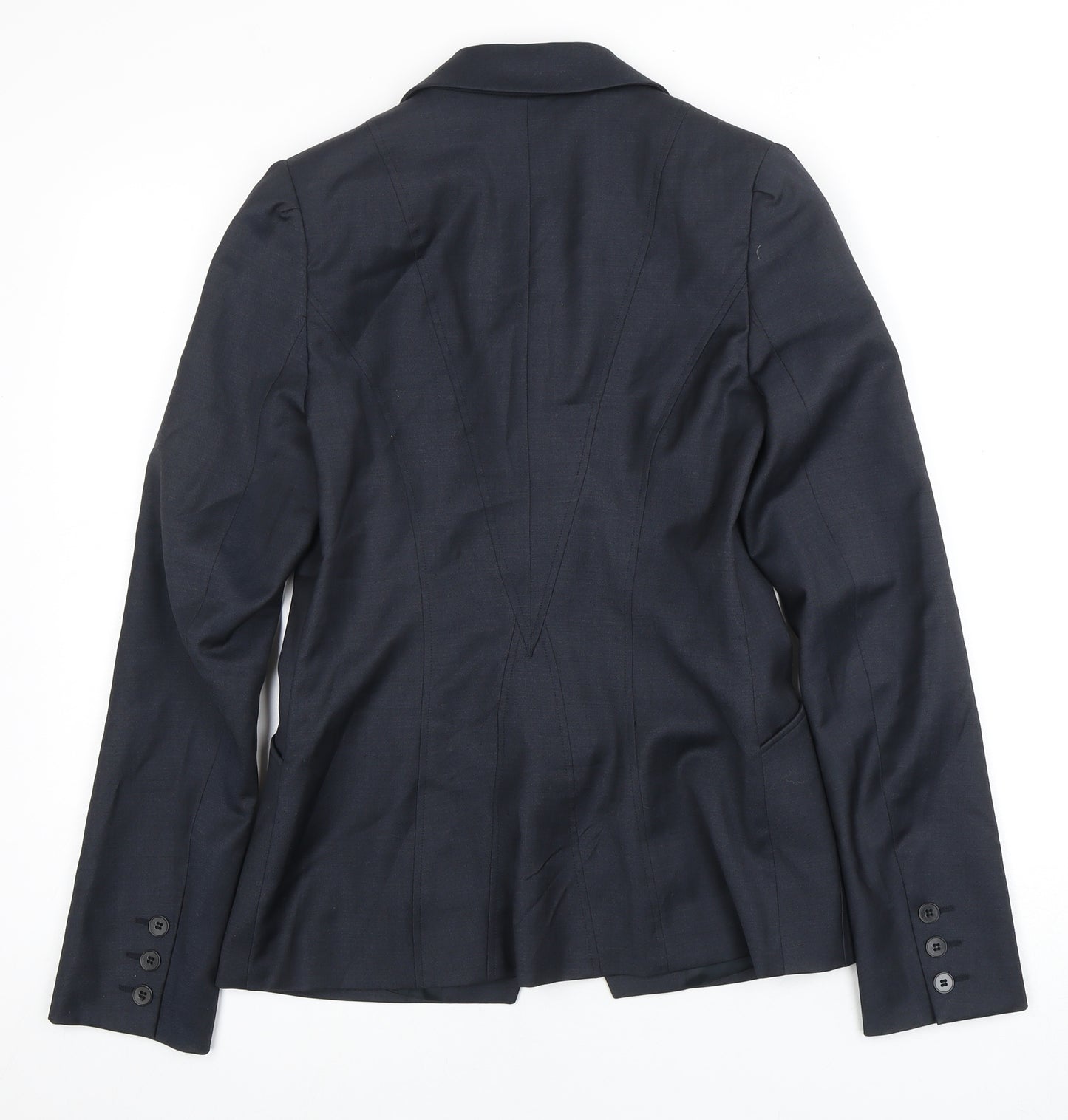Reiss Women’s Blue Double-Breasted Blazer UK 6