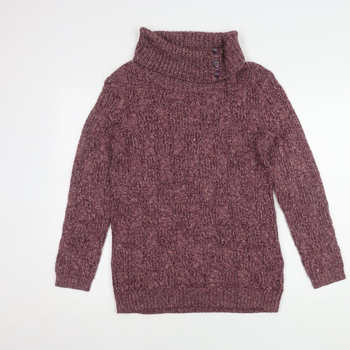 Thermolactyl Women's Purple Roll Neck Pullover Jumper Size 10/12