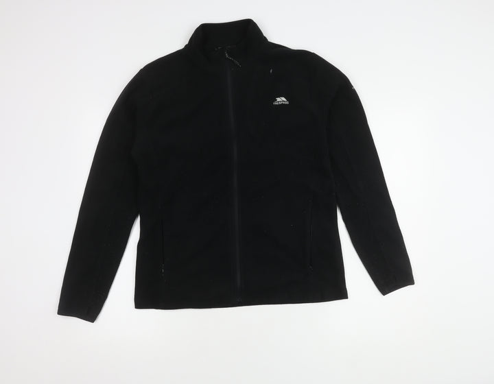 Trespass Black Fleece Jacket Unisex L
