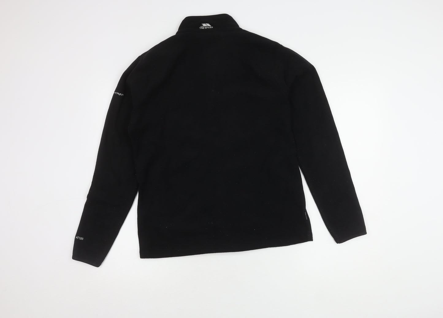 Trespass Black Fleece Jacket Unisex L