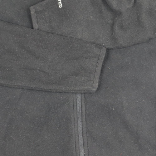Trespass Black Fleece Jacket Unisex L