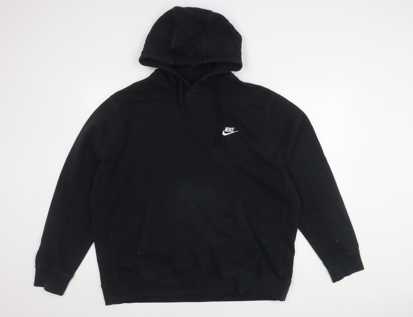 Nike Men's Black XL Hoodie Pullover with Logo