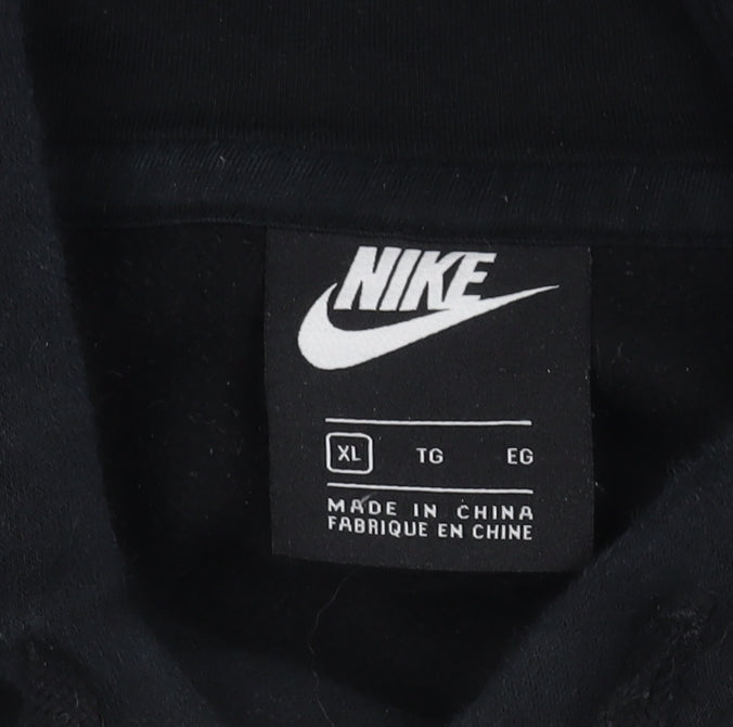 Nike Men's Black XL Hoodie Pullover with Logo