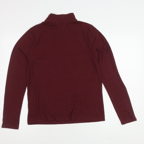 Lands' End Women's Red Pullover Jumper, Size M
