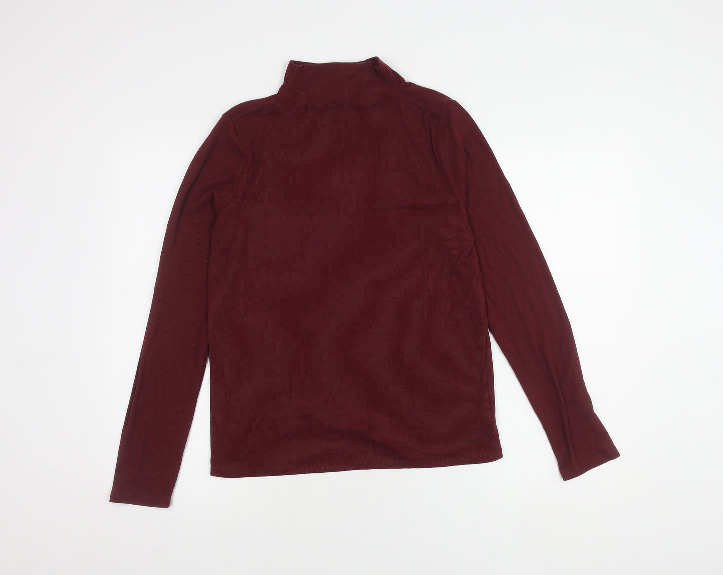 Lands' End Women's Red Pullover Jumper, Size M