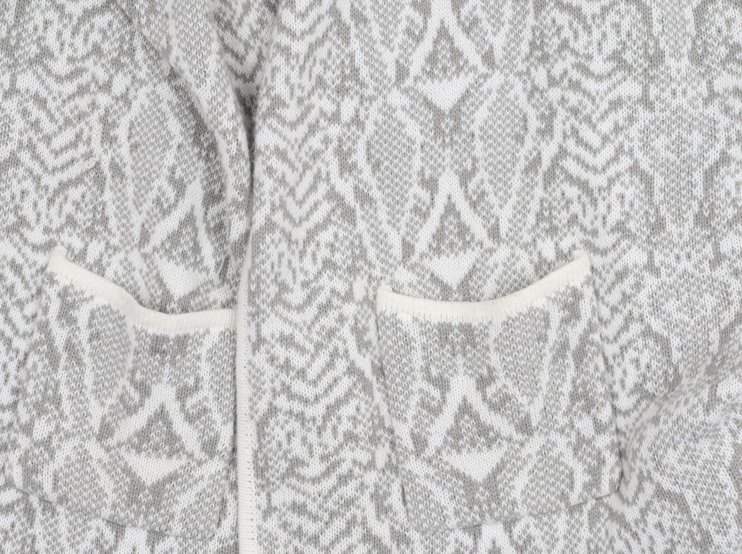 David Emanuel Women's Grey XL Open Front Cardigan Jumper