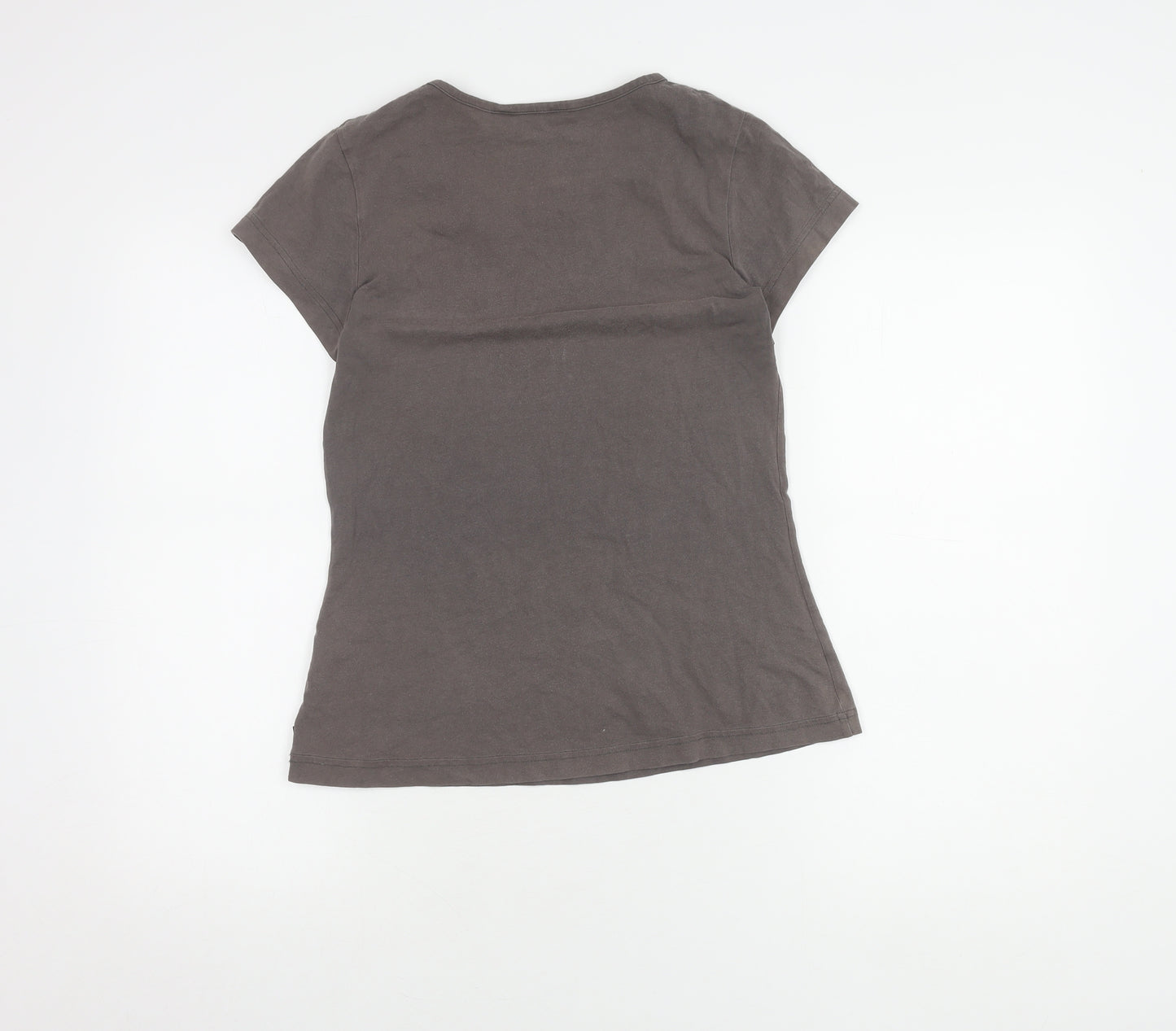 Merrell Women's T-Shirt Grey Floral Print Size S