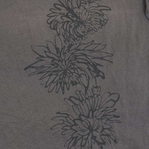 Merrell Women's T-Shirt Grey Floral Print Size S