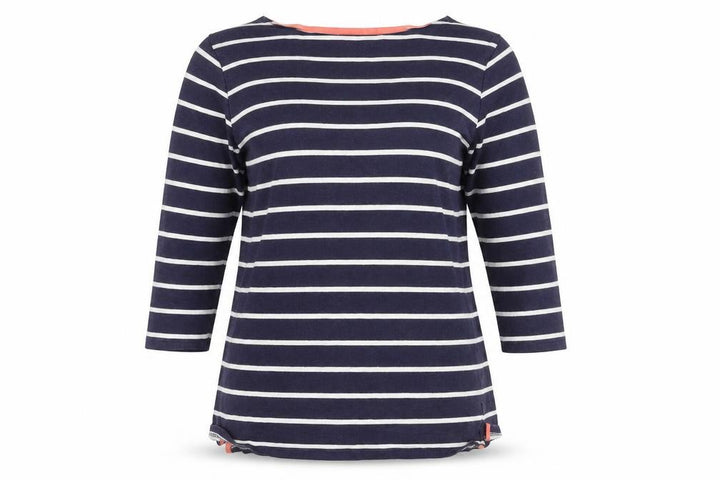 Mountain Warehouse Women's Blue Striped Top, Size 12