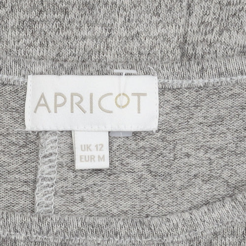 Apricot Women's Grey Pullover Jumper Size 12