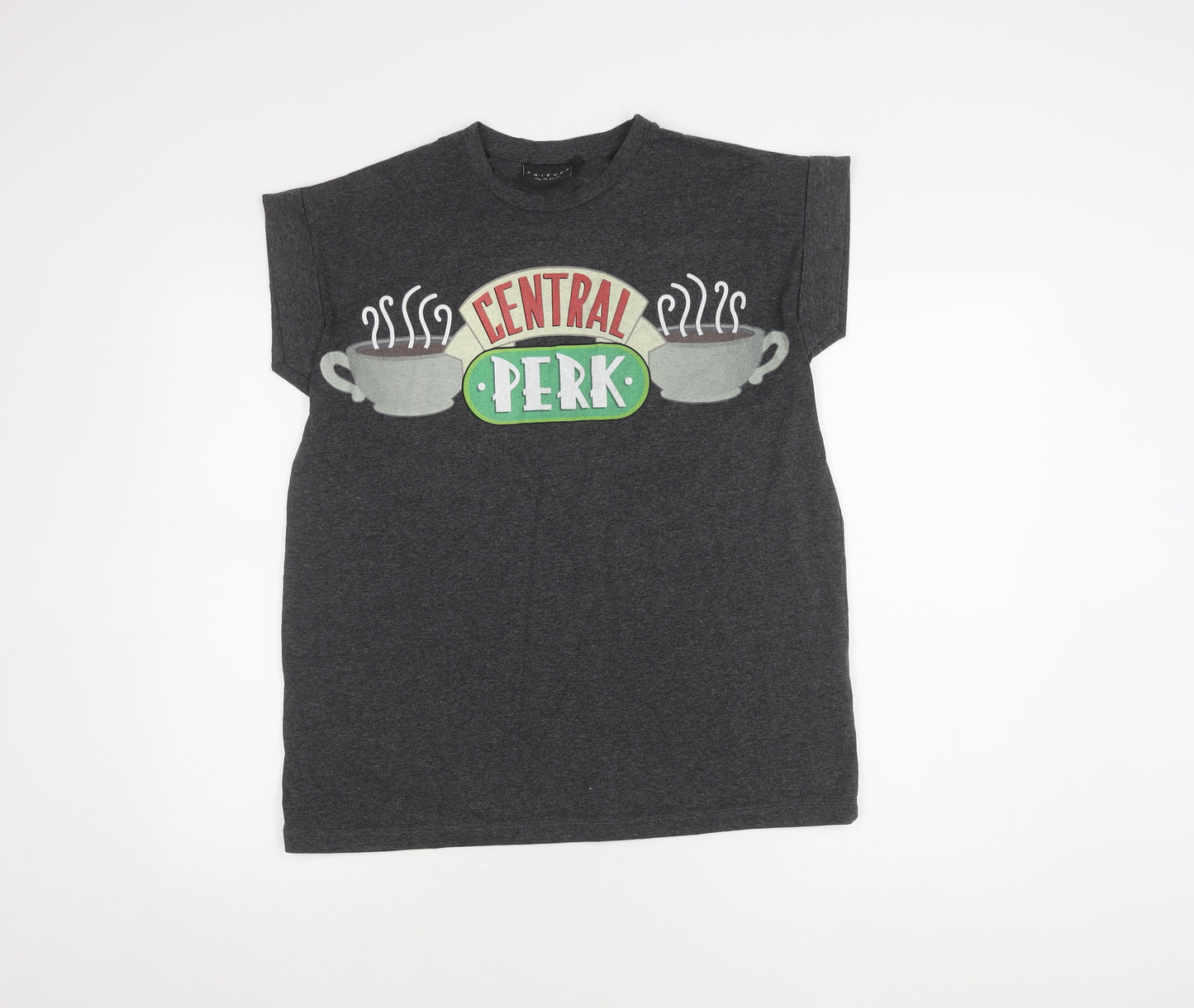 FRIENDS Unisex Grey T-Shirt Size 14 - TV Series Casual