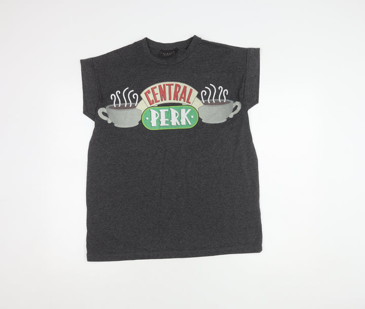 FRIENDS Unisex Grey T-Shirt Size 14 - TV Series Casual