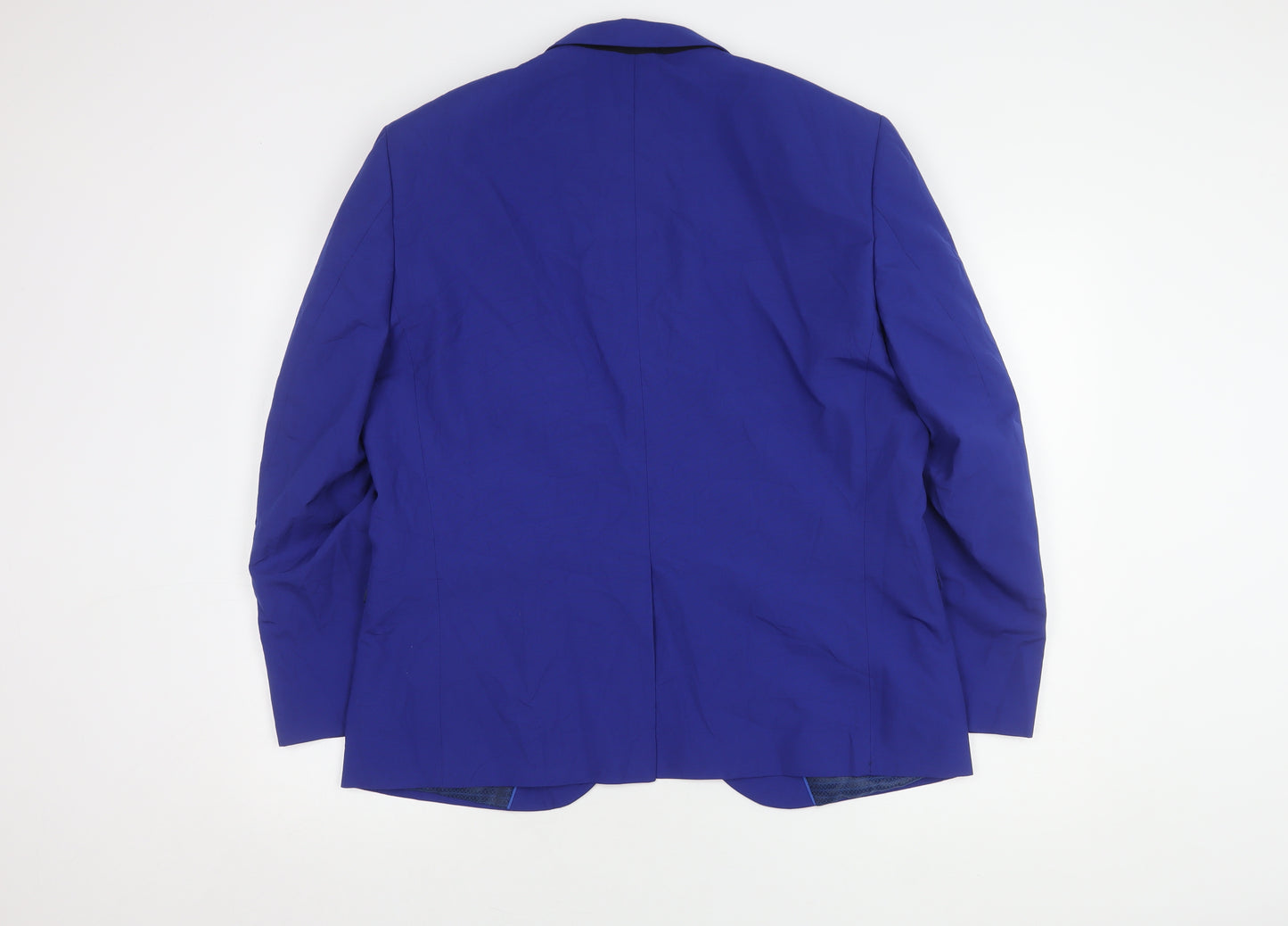 Ventura Blue Slim Fit Men's Blazer, Size 44S, Formal Jacket