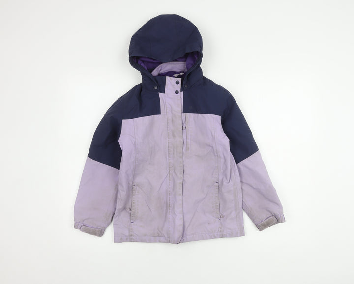 Mountain Warehouse Girls' Purple Puffer Jacket 9-10 Years