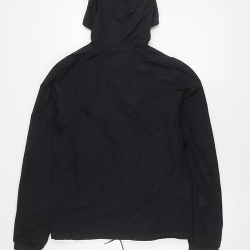 Penguin Men's Black Hooded Jacket, Size S, Autumn/Winter