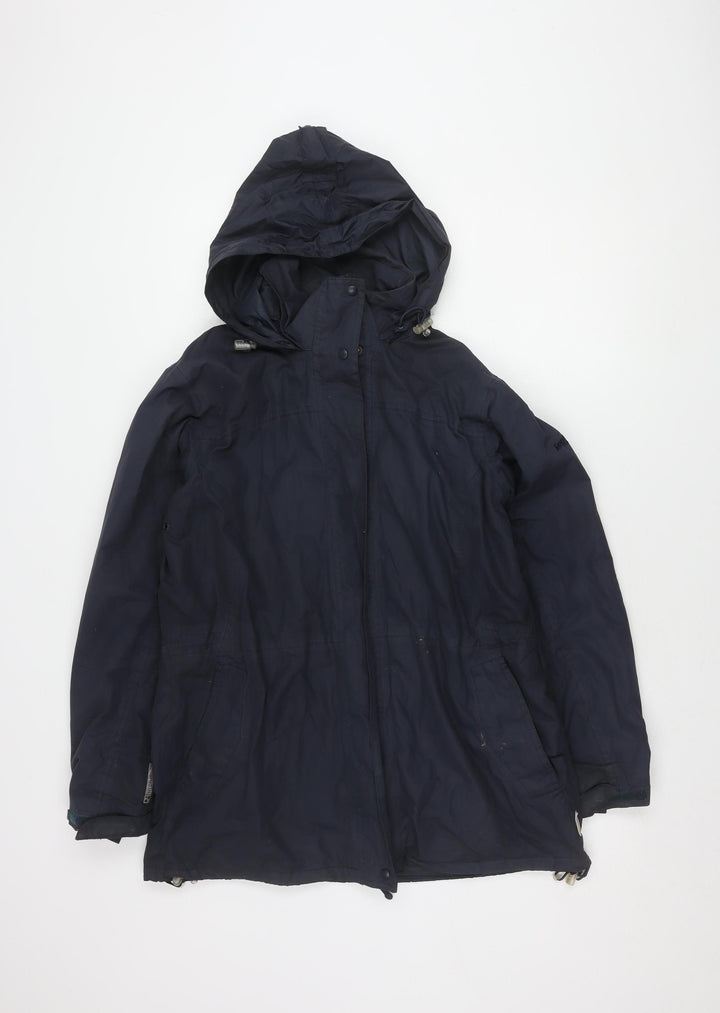 Regatta Women's Blue Waterproof Parka Jacket Size 12
