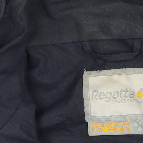 Regatta Women's Blue Waterproof Parka Jacket Size 12