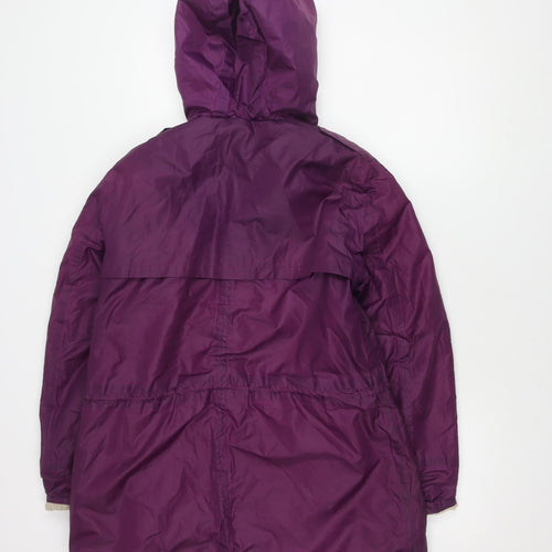 Cotton Traders Women's Purple Parka Size 12 Regular