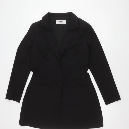 4th Reckless Women's Black Long Sleeve Belted Dress